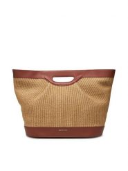 Marciano Guess Torebka 5GGZ22 7333A Brązowy. Brązowe torebki klasyczne damskie Marciano Guess, z aplikacjami, z materiału, bez dodatków. Za 639.99 zł.
