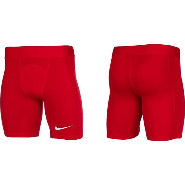Spodenki męskie treningowe Nike Nk Dri-FIT Strike Np Short. Czerwone szorty męskie Nike, bez kołnierzyka. Za 92.00 zł.