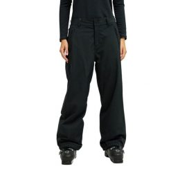 Spodnie do sportów zimowych damskie STEEPLAND. Czarne spodnie dresowe damskie Roxy, bez wzorów, z materiału, sportowe. Za 769.99 zł.
