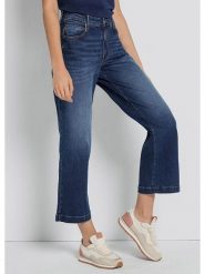 CIMARRON Dżinsy - Comfort fit - w kolorze granatowym rozmiar: W34. Niebieskie jeansy damskie CIMARRON. Za 153.71 zł.