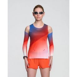 Damski tank top Daehlie Sportswear Elite Air. Białe topy sportowe damskie DAEHLIE, m, bez wzorów, z materiału, bez ramiączek. Za 362.50 zł.