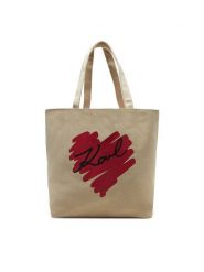 KARL LAGERFELD Torebka A1W50024 Beżowy. Brązowe torebki klasyczne damskie Karl Lagerfeld, bez wzorów, z materiału, bez dodatków. Za 209.99 zł.
