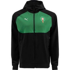 Kurtka z dresu Puma. Czarne kurtki męskie Puma, s, bez wzorów, z dresówki, eleganckie, bez kaptura. Za 321.00 zł.
