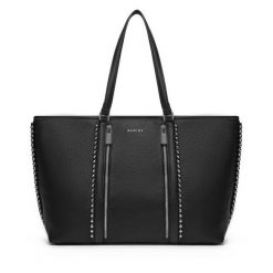 Torebka Badura. Czarne torebki klasyczne damskie Badura, bez wzorów, bez dodatków. Za 279.99 zł.