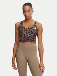 Adidas Top Workout Essentials KZ2521 Brązowy Slim Fit. Brązowe topy damskie Adidas, xs, bez wzorów, z syntetyku, bez kołnierzyka. Za 149.99 zł.