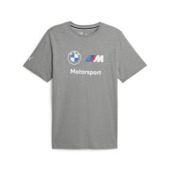 Koszulka Sportowa Męska Puma Bmw Mms Ess Logo. Szare t-shirty sportowe męskie Puma, m, bez ramiączek, na fitness i siłownię. Za 212.00 zł.