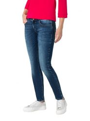 Timezone Dżinsy "Enya" - Slim fit - w kolorze granatowym rozmiar: W26/L34. Niebieskie jeansy damskie Timezone. Za 87.81 zł.