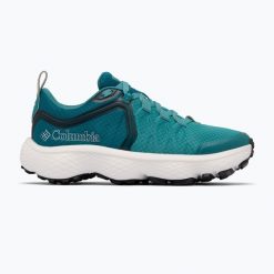 Buty turystyczne damskie Columbia Escape Thrive Titanum. Niebieskie obuwie trekkingowe damskie Columbia. Za 449.99 zł.