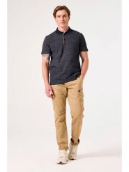 Garcia Koszulka polo w kolorze granatowym rozmiar: S. Niebieskie koszulki polo męskie Garcia, s, bez wzorów, z bawełny, bez ramiączek. Za 100.99 zł.