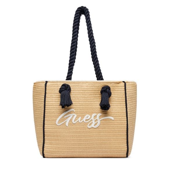 Torebka Guess. Brązowe torebki klasyczne damskie Guess, z aplikacjami, bez dodatków. Za 359.99 zł.