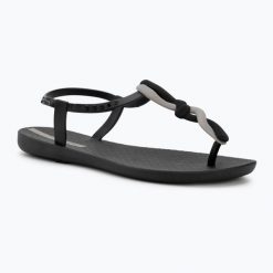 Sandały damskie Ipanema Class Daily. Czarne sandały damskie Ipanema, bez wzorów, z materiału, bez obcasa. Za 89.99 zł.
