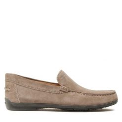 Mokasyny Geox. Brązowe mokasyny męskie Geox. Za 369.99 zł.