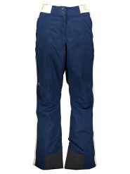 Helly Hansen Spodnie narciarskie "World Cup" w kolorze granatowo-białym rozmiar: S. Białe spodnie dresowe damskie Helly Hansen, s, z materiału, narciarskie. Za 390.92 zł.