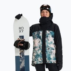 Kurtka snowboardowa damska ROXY Gore-Tex Glade. Czarne kurtki narciarskie i snowboardowe damskie Roxy, l, bez wzorów, z gore-texu, bez kaptura, narciarskie, gore-tex. Za 1,683.70 zł.