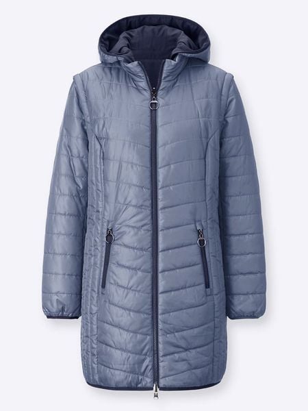 WITT WEIDEN Kurtka pikowana w kolorze granatowym rozmiar: 44. Niebieskie kurtki damskie WITT WEIDEN, bez wzorów, bez kaptura. Za 135.17 zł.
