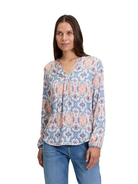 CARTOON Bluzka ze wzorem rozmiar: 38. Bluzki damskie Cartoon, bez wzorów, z wiskozy, bez kołnierzyka, bez ramiączek. Za 113.45 zł.