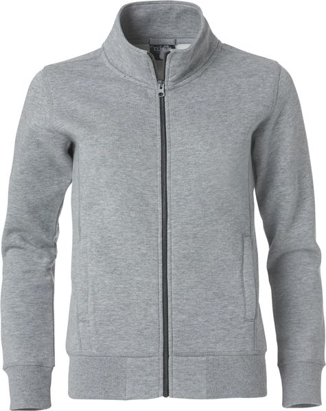Clique Classic Cardigan bluza szara melanż – grey melange. Szare bluzy bez kaptura męskie CLIQUE, m, z bawełny. Za 227.40 zł.