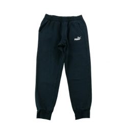 Spodnie dresowe męskie Puma ESS Logo fleece. Czarne spodnie sportowe męskie Puma, z dresówki. Za 100.86 zł.