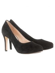 Högl Skórzane czółenka w kolorze czarnym rozmiar: 36. Czarne czółenka damskie HÖGL, bez wzorów, bez obcasa. Za 384.95 zł.