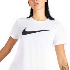 Koszulka Damska Park 20 DriFIT. Białe bluzki sportowe damskie Nike, m, bez wzorów, z bawełny, bez ramiączek. Za 150.40 zł.