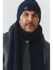 TATUUM Czapka "Petri" w kolorze granatowym rozmiar: onesize. Niebieskie czapki męskie Tatuum, bez wzorów, z materiału, sportowe. Za 83.03 zł.