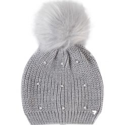 Czapka GUESS - J93Z06 Z1OE0 LHY. Szare czapki zimowe damskie Guess, z materiału. Za 99.00 zł.