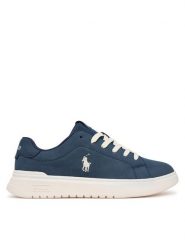 Polo Ralph Lauren Sneakersy RL05142410 Granatowy. Niebieskie buty sportowe chłopięce Polo Ralph Lauren, ze skóry, bez zapięcia. Za 449.99 zł.