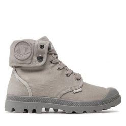 Trapery Palladium. Szare buty zimowe męskie Palladium, bez zapięcia. Za 489.99 zł.