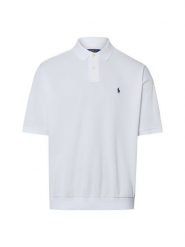 Polo Ralph Lauren koszulka polo - luźny krój Mężczyźni Bawełna biały, XL. Białe koszulki polo męskie Polo Ralph Lauren, m, bez wzorów, z bawełny, bez ramiączek. Za 599.95 zł.