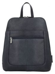 Beagles Skórzany plecak "Benidorm" w kolorze granatowym - 25 x 29 x 9 cm rozmiar: onesize. Niebieskie plecaki damskie Beagles, bez wzorów, z materiału. Za 173.99 zł.