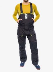 Spodnie żeglarskie męskie Helly Hansen Skagen Offshore Bib. Brązowe spodnie materiałowe męskie Helly Hansen, bez wzorów, z włókna. Za 1,343.00 zł.