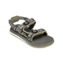 Sandały dla Mężczyzn MONKEY CAGED Brązowy. Zielone sandały męskie Quiksilver, z gumy, bez zapięcia. Za 239.99 zł.