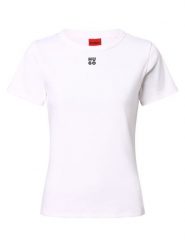 HUGO Koszulka - Deloris Kobiety biały, XS. Białe t-shirty damskie Hugo, xs, bez wzorów, bez kołnierzyka. Za 249.95 zł.