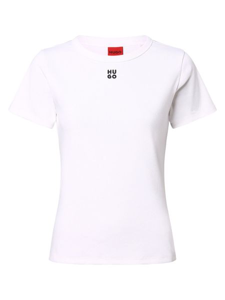 HUGO Koszulka - Deloris Kobiety biały, XS. Białe t-shirty damskie Hugo, xs, bez wzorów, bez kołnierzyka. Za 249.95 zł.