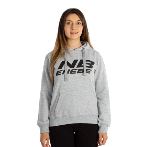 Bluza z kapturem dla kobiet Enebe Culmen. Szare bluzy z kapturem damskie ENEBE, l, z bawełny. Za 146.50 zł.