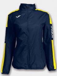 Joma Kurtka przeciwdeszczowa w kolorze granatowo-żółtym rozmiar: XL. Niebieskie kurtki przeciwdeszczowe damskie Joma, xl, bez kaptura. Za 118.56 zł.
