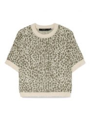 Vero Moda Sweter w kolorze oliwkowo-beżowym rozmiar: S. Brązowe swetry klasyczne damskie Vero Moda, s, bez kołnierzyka. Za 61.17 zł.