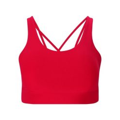 Biustonosz dla kobiet Athlecia Gaby V2. Czerwone biustonosze sportowe damskie Athlecia, bez wzorów. Za 210.00 zł.