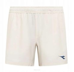 Spodenki tenisowe Diadora Shorts Icon. Białe szorty męskie Diadora, bez wzorów, z elastanu, eleganckie. Za 181.30 zł.