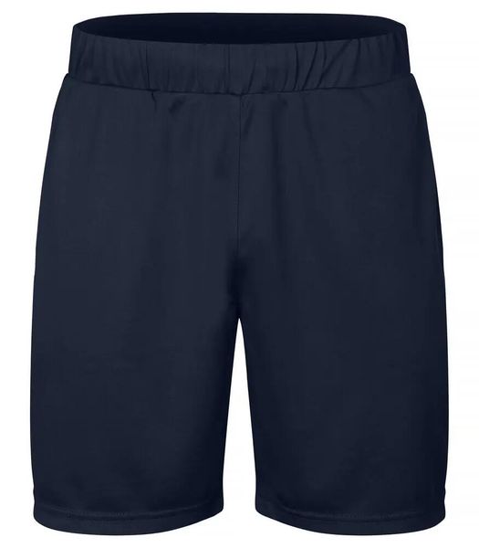 Clique Basic Active Shorts z spun dyed poliestru – Dark Navy. Niebieskie szorty męskie CLIQUE, bez wzorów, z dzianiny. Za 101.37 zł.