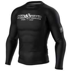 Koszulka sportowa męska Rashguard do MMA EXTREME HOBBY HOOLS. Czarne bielizna termoaktywna męska EXTREME HOBBY, m, bez wzorów, z bawełny. Za 209.00 zł.