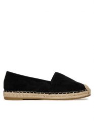 JENNY Espadryle WSS990-249 Czarny. Czarne espadryle damskie Jenny, bez wzorów, z materiału, bez obcasa. Za 99.99 zł.