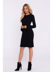 Made of emotion Sukienka w kolorze czarnym rozmiar: S/M. Czarne sukienki damskie Made Of Emotion, m, bez wzorów, bez kołnierzyka, bez ramiączek, mini. Za 177.95 zł.
