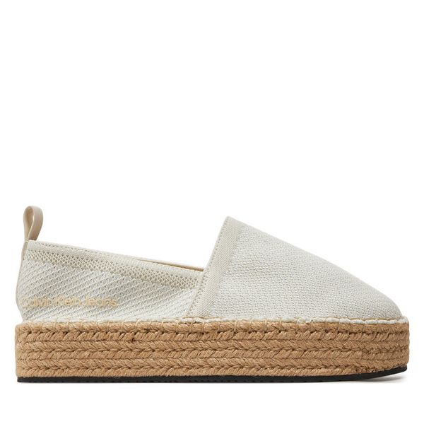 Espadryle Calvin Klein Jeans. Espadryle damskie Calvin Klein Jeans, bez wzorów, z jeansu, bez obcasa. Za 279.99 zł.