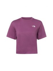The North Face Koszulka Kobiety lila, L. T-shirty damskie The North Face, l, bez wzorów, z jeansu, bez kołnierzyka. Za 89.95 zł.