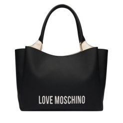 Torebka LOVE MOSCHINO. Czarne torebki klasyczne damskie Love Moschino, bez wzorów, bez dodatków. Za 1,059.00 zł.