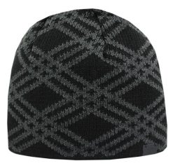 Czapka Jesienno-Zimowa Męska, Czarno-Popielata Ciepła, Ocieplana -PAKO JEANS. Czarne czapki męskie Pako Jeans, na zimę, bez wzorów, z jeansu, sportowe. Za 35.00 zł.