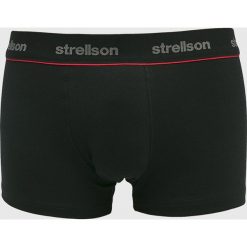 Strellson - Bokserki (3-pack). Czarne bokserki męskie Strellson, bez wzorów, z bawełny. W wyprzedaży za 129.90 zł.