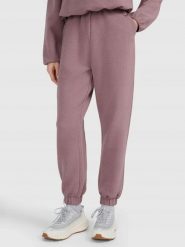 SPODNIE DAMSKIE DRESOWE 4F Z DZIANINY WAFLOWEJ TTROF1184 M. Brązowe spodnie sportowe damskie 4f, m, z bawełny, na fitness i siłownię. Za 169.99 zł.