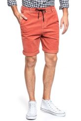 SPODENKI MUSTANG Palm Beach Shorts Bruschetta 1009603 7103. Czerwone szorty męskie Mustang, z materiału, bez kołnierzyka. W wyprzedaży za 79.99 zł.